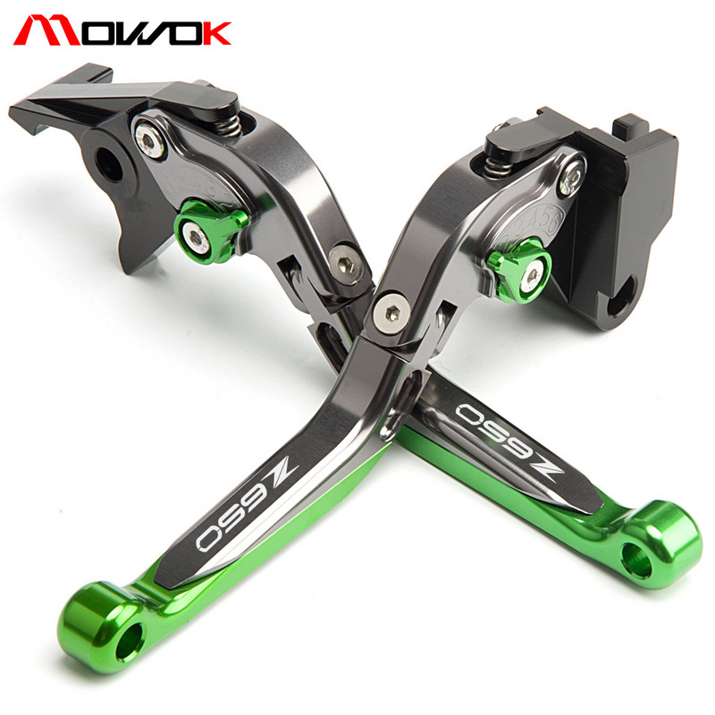 CNC alumínium motorkerékpár állítható féktengelykapcsoló karok KAWASAKI Z650 2017 2018 2019 2020 2021-hez