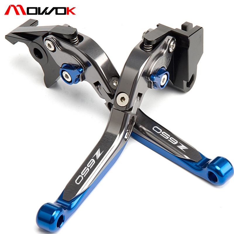 CNC alumínium motorkerékpár állítható féktengelykapcsoló karok KAWASAKI Z650 2017 2018 2019 2020 2021-hez