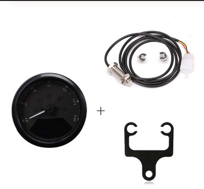12000RPM LCD rýchlomer, počítadlo kilometrov, otáčkomer, 1-4 valce, ukazovateľ motocykla, digitálna palubná doska pre motocykle, univerzálny