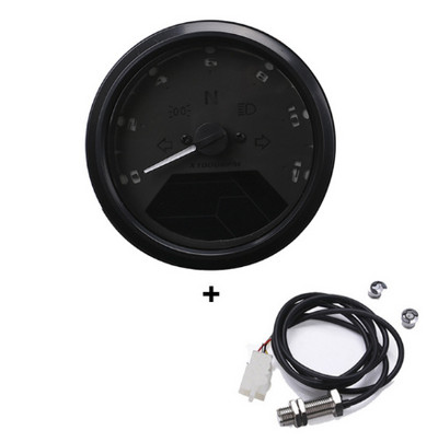 12000RPM LCD rýchlomer, počítadlo kilometrov, otáčkomer, 1-4 valce, ukazovateľ motocykla, digitálna palubná doska pre motocykle, univerzálny