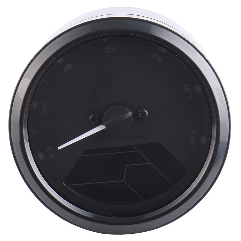 12000RPM LCD rýchlomer, počítadlo kilometrov, otáčkomer, 1-4 valce, ukazovateľ motocykla, digitálna palubná doska pre motocykle, univerzálny