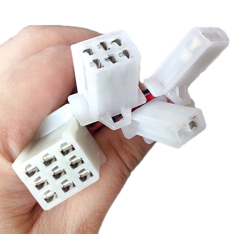 12000RPM LCD rýchlomer, počítadlo kilometrov, otáčkomer, 1-4 valce, ukazovateľ motocykla, digitálna palubná doska pre motocykle, univerzálny