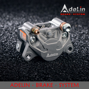 Adelin Official ADL-17 motocyklové hydraulické brzdové strmene Univerzálny 84 mm 2-piestový brzdový strmeň pre brzdový systém motocykla