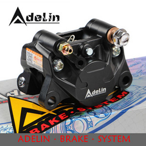 Adelin Official ADL-17 motocyklové hydraulické brzdové strmene Univerzálny 84 mm 2-piestový brzdový strmeň pre brzdový systém motocykla