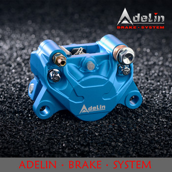 Adelin Official ADL-17 Мотоциклетни хидравлични спирачни апарати Универсални 84 мм 2 бутални спирачни апарати за мотоциклетна спирачна система