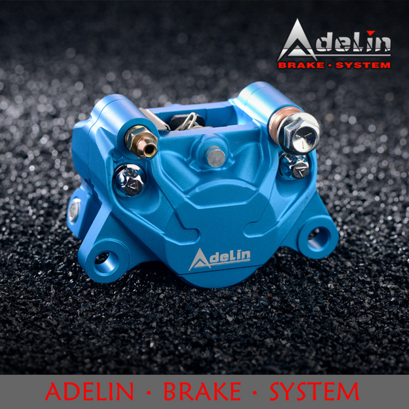 Adelin Official ADL-17 motocyklové hydraulické brzdové strmene Univerzálny 84 mm 2-piestový brzdový strmeň pre brzdový systém motocykla