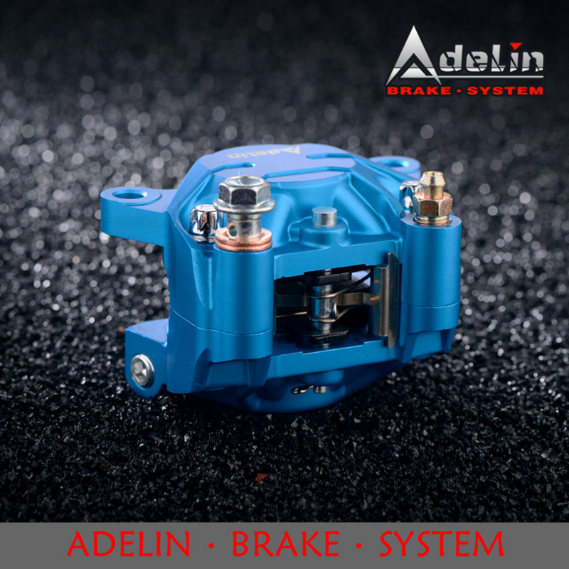 Adelin Official ADL-17 motocyklové hydraulické brzdové strmene Univerzálny 84 mm 2-piestový brzdový strmeň pre brzdový systém motocykla