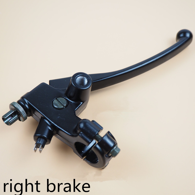 Motorkerékpár alkatrészek CG125 Motorkerékpár Kuplung kormány CG125 Motorkerékpár fék kormány Kuplung fogantyú Tükörülés fogantyú 125cc