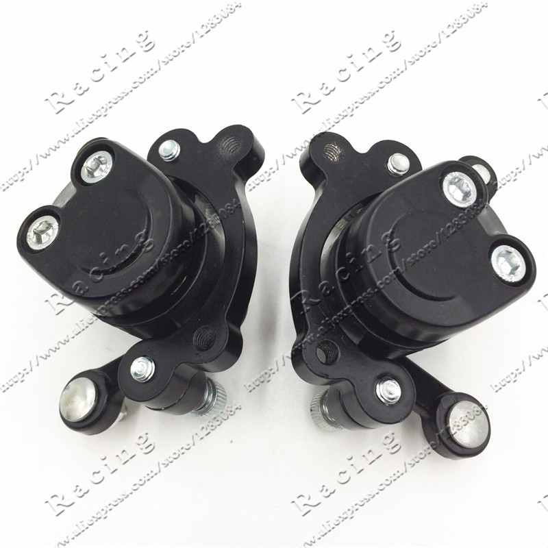 Predný alebo zadný kotúčový brzdový strmeň 47cc 49cc Scooter Kid Baby Crosser 2-takt ATV Quad Dirt Pocket Mini Bike Motocykel Motokros