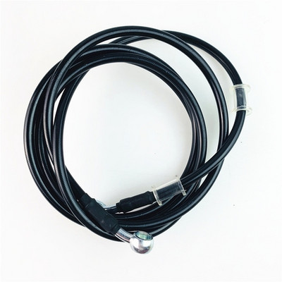 Kábel hydraulickej brzdovej hadice motocykla 950 mm - 2200 mm, 10 mm banjo, opletená olejová hadica pre Suzuki, Kawasaki, Yamaha, Honda