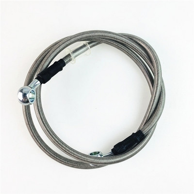 Kábel hydraulickej brzdovej hadice motocykla 950 mm - 2200 mm, 10 mm banjo, opletená olejová hadica pre Suzuki, Kawasaki, Yamaha, Honda