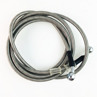 Kábel hydraulickej brzdovej hadice motocykla 950 mm - 2200 mm, 10 mm banjo, opletená olejová hadica pre Suzuki, Kawasaki, Yamaha, Honda