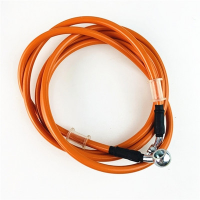 Kábel hydraulickej brzdovej hadice motocykla 950 mm - 2200 mm, 10 mm banjo, opletená olejová hadica pre Suzuki, Kawasaki, Yamaha, Honda