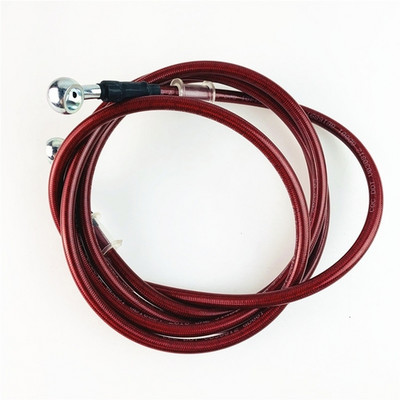 Kábel hydraulickej brzdovej hadice motocykla 950 mm - 2200 mm, 10 mm banjo, opletená olejová hadica pre Suzuki, Kawasaki, Yamaha, Honda