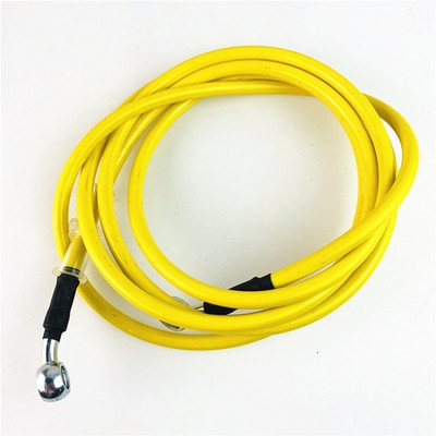 Kábel hydraulickej brzdovej hadice motocykla 950 mm - 2200 mm, 10 mm banjo, opletená olejová hadica pre Suzuki, Kawasaki, Yamaha, Honda