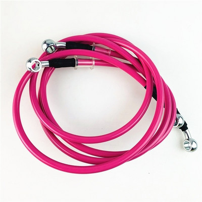 Kábel hydraulickej brzdovej hadice motocykla 950 mm - 2200 mm, 10 mm banjo, opletená olejová hadica pre Suzuki, Kawasaki, Yamaha, Honda