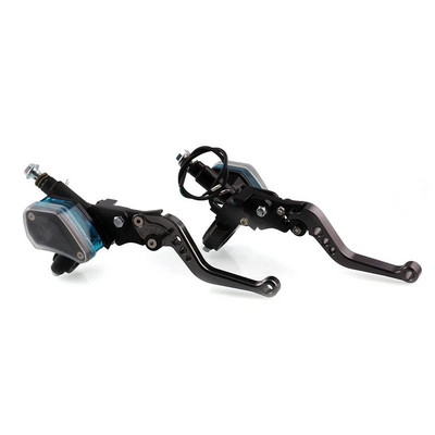 Új általános motorkerékpár tárcsafék fogantyú módosítása alkatrészek bal és jobb fékszivattyú hidraulikus tengelykapcsoló fék kézifék kar