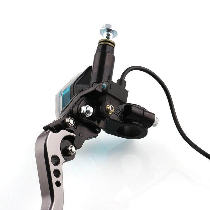 Új általános motorkerékpár tárcsafék fogantyú módosítása alkatrészek bal és jobb fékszivattyú hidraulikus tengelykapcsoló fék kézifék kar