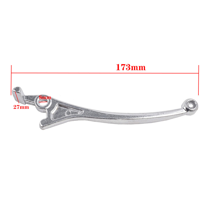 Универсални алуминиеви велосипедни хидравлични дискови резервни части Спирачен лост Дръжка за мотоциклет Издръжлива лява/дясна предна външна