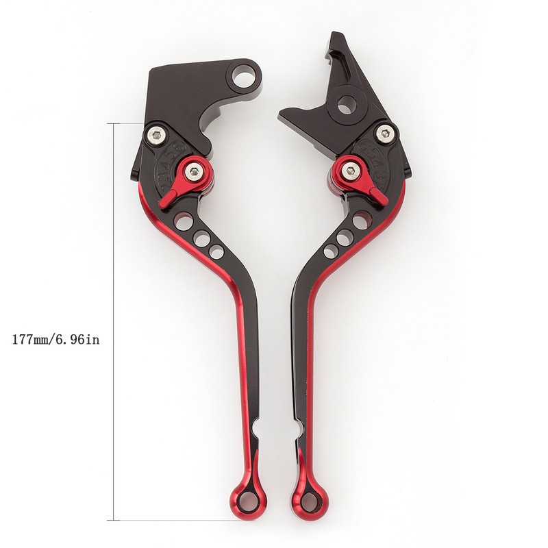 Pre Suzuki GSXR750 / GSXR600 GSXR 600 K7 GSXR1000 Gsxr 1000 K6 Hliníková zliatina Motocykel Dlhá brzdová spojková páka