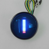 2021. aasta uus 2-tolline 52 mm universaalne auto mootorratta kütusetaseme näidik, 8 LED valguse ekraan 12 V