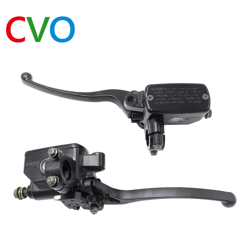 Univerzális 14 mm-es fekete 7/8" 22 mm-es motorkerékpár első fék tengelykapcsoló főhenger motorkerékpár hidraulikus szivattyú motorkerékpár fékkarja