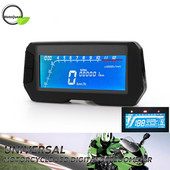 12000 rpm 6 trepte universal motocicletă instrument LCD digital vitezometru odometru pentru 2,4 cilindri tahometru viteză reglabilă