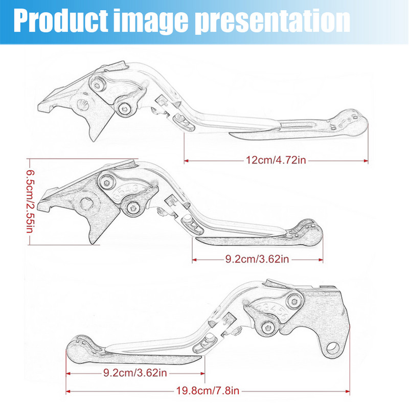 Royal Enfield Himalayan 400 2021CNC állítható, kihúzható, összecsukható féktengelykapcsoló karokhoz