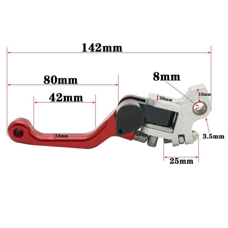 Brzdový systém motocykla z CNC hliníkovej zliatiny pre BOSUER M6 M2 M4 KAYO T4 a T6 K6