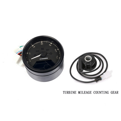 Cafe Racer motorkerékpár sebességmérő műszer kilométerszámláló fordulatszámmérő műszerfal olajmérő LCD digitális műszerfal jelző univerzális