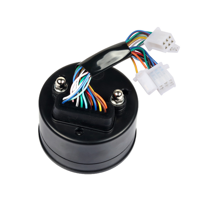 Cafe Racer motorkerékpár sebességmérő műszer kilométerszámláló fordulatszámmérő műszerfal olajmérő LCD digitális műszerfal jelző univerzális