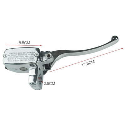 1 pāris 25 mm motocikla bremžu sūknis priekšējā galvenā cilindra hidrauliskās bremžu svira priekš Honda SHADOW STEED 600 400 VT600 VT750