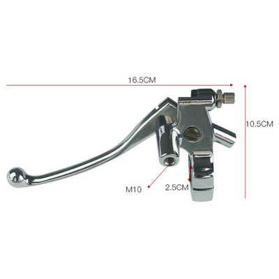 1 pāris 25 mm motocikla bremžu sūknis priekšējā galvenā cilindra hidrauliskās bremžu svira priekš Honda SHADOW STEED 600 400 VT600 VT750