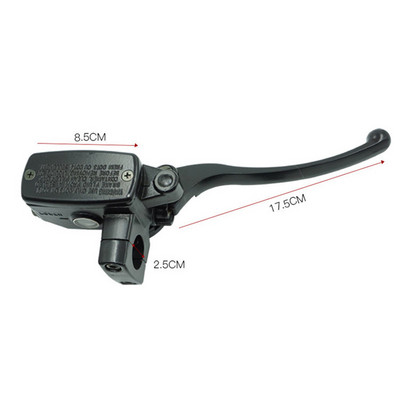 1 pāris 25 mm motocikla bremžu sūknis priekšējā galvenā cilindra hidrauliskās bremžu svira priekš Honda SHADOW STEED 600 400 VT600 VT750