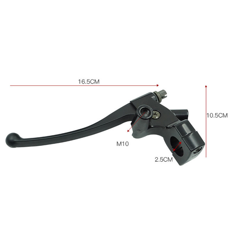 1 pora 25 mm motociklo stabdžių siurblio priekinio pagrindinio cilindro hidraulinių stabdžių svirtis, skirta Honda SHADOW STEED 600 400 VT600 VT750