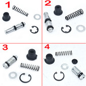 Súpravy na opravu piestu a plunžra hlavného valca, príslušenstvo na opravu piestnych súprav, 11 mm, 12,7 mm, 14 mm, spojkové brzdové čerpadlo motocykla