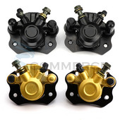 1 par čeljusti hidrauličnih disk kočnica za 50cc-125cc kineski ATV Buggy Go Kart Quad Bike Električna vozila Dodaci za motocikle