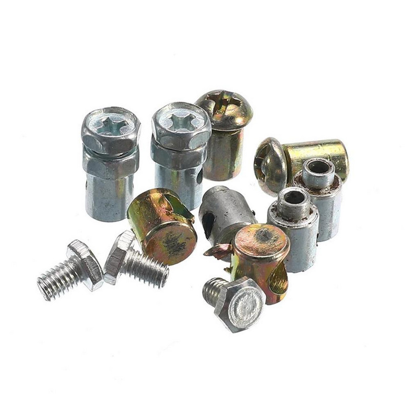 Универсален ремонтен комплект за авариен кабел на дроселната клапа за мотоциклети Без спойка Нипел с ръкав и гайка, подходящ за ВСИЧКИ мотоциклети