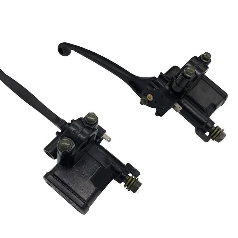 1 buc. Pompă de frână Pârghie de ambreiaj Cilindru principal Cilindru Pompă hidraulică pentru motocicletă, bicicletă electrică, scuter, pompă de frână