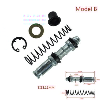 1Szett motorkerékpár-kuplungos fékszivattyú 14mm-es 12,7mm-es 11mm-es dugattyús dugattyú-javítókészletek főfékhenger szerelvények Motocross/Roboterhez