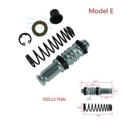 1Szett motorkerékpár-kuplungos fékszivattyú 14mm-es 12,7mm-es 11mm-es dugattyús dugattyú-javítókészletek főfékhenger szerelvények Motocross/Roboterhez