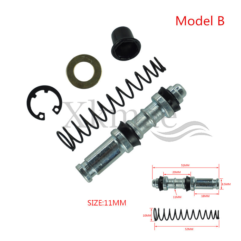 1Szett motorkerékpár-kuplungos fékszivattyú 14mm-es 12,7mm-es 11mm-es dugattyús dugattyú-javítókészletek főfékhenger szerelvények Motocross/Roboterhez