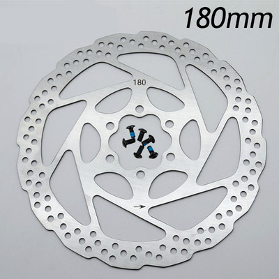MTB ceļa disku bremžu/ciklokrosa velosipēda bremžu disks 44 mm 6 bultskrūves, viduslīnija 140 mm 160 mm 180 mm 203 mm velosipēda bremžu rotoru velosipēdu daļas