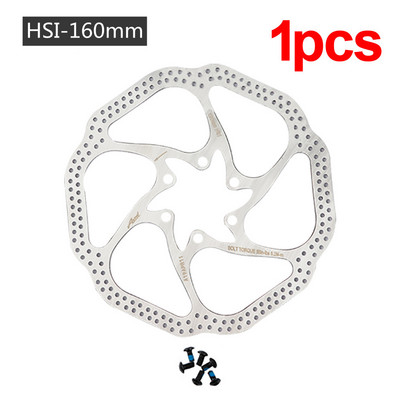 MTB ceļa disku bremžu/ciklokrosa velosipēda bremžu disks 44 mm 6 bultskrūves, viduslīnija 140 mm 160 mm 180 mm 203 mm velosipēda bremžu rotoru velosipēdu daļas