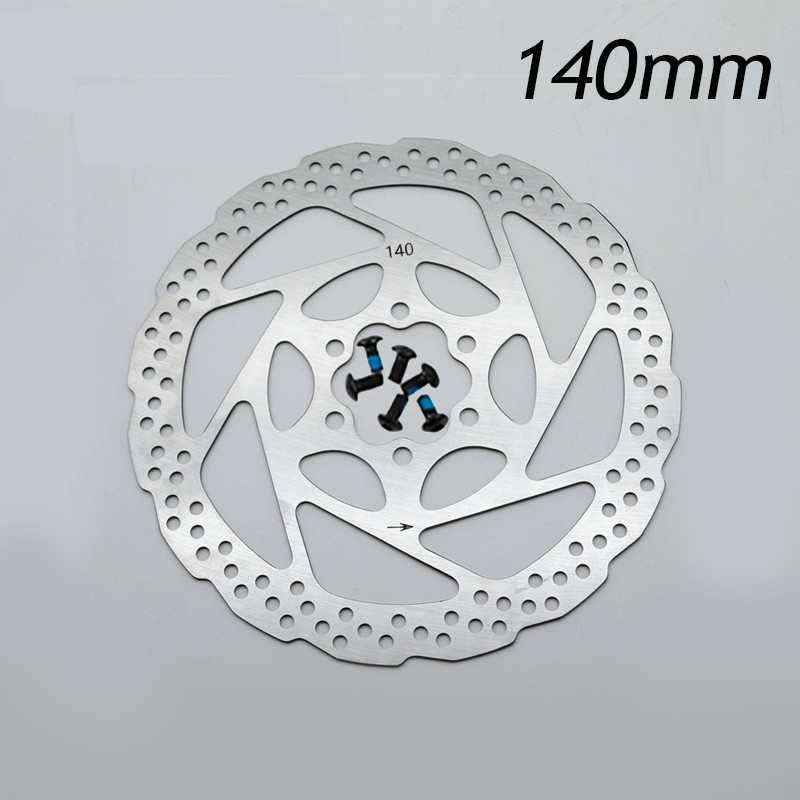 MTB kelių diskinių stabdžių / ciklokrosinio dviračio stabdžių diskas 44 mm 6 varžtų centrinė linija 140 mm 160 mm 180 mm 203 mm dviračio stabdžių rotoriaus dviračio dalys