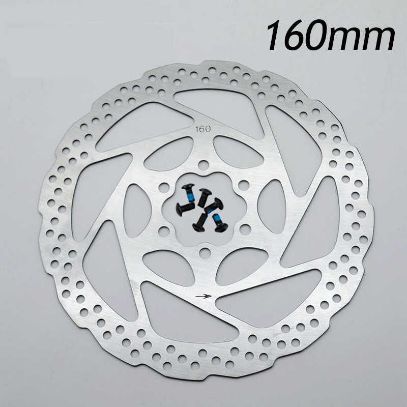 MTB kelių diskinių stabdžių / ciklokrosinio dviračio stabdžių diskas 44 mm 6 varžtų centrinė linija 140 mm 160 mm 180 mm 203 mm dviračio stabdžių rotoriaus dviračio dalys