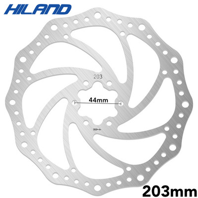 Hiland 203mm/180mm/160mm/140mm 6 collu nerūsējošā tērauda rotora disku bremzes MTB Mountain Road Cruiser velosipēdu velosipēdu daļām