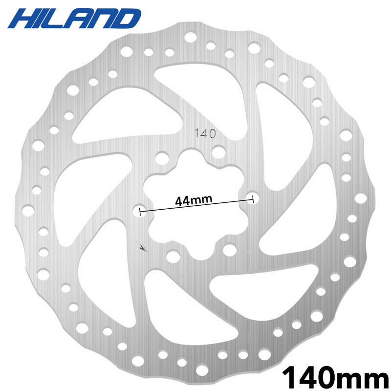 Hiland 203mm/180mm/160mm/140mm 6 colių nerūdijančio plieno rotoriaus diskinis stabdys, skirtas MTB Mountain Road Cruiser dviračių dviračių dalims