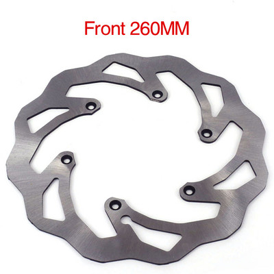 Motocikla 260/220MM priekšējais aizmugurējais bremžu diska rotors priekš KTM SX SXF EXC XC XCF XCW XCFW 125 150 250 350 450 500 1994-2019 Husqvarna