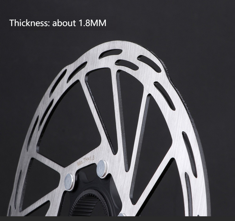 IIIPRO centro užrakto rotorius MTB plento dviračio šilumos išsklaidymo aušinimo diskas centrinis užraktas 140/160/180/ 203 mm diskinių stabdžių rotoriaus centrinis užraktas